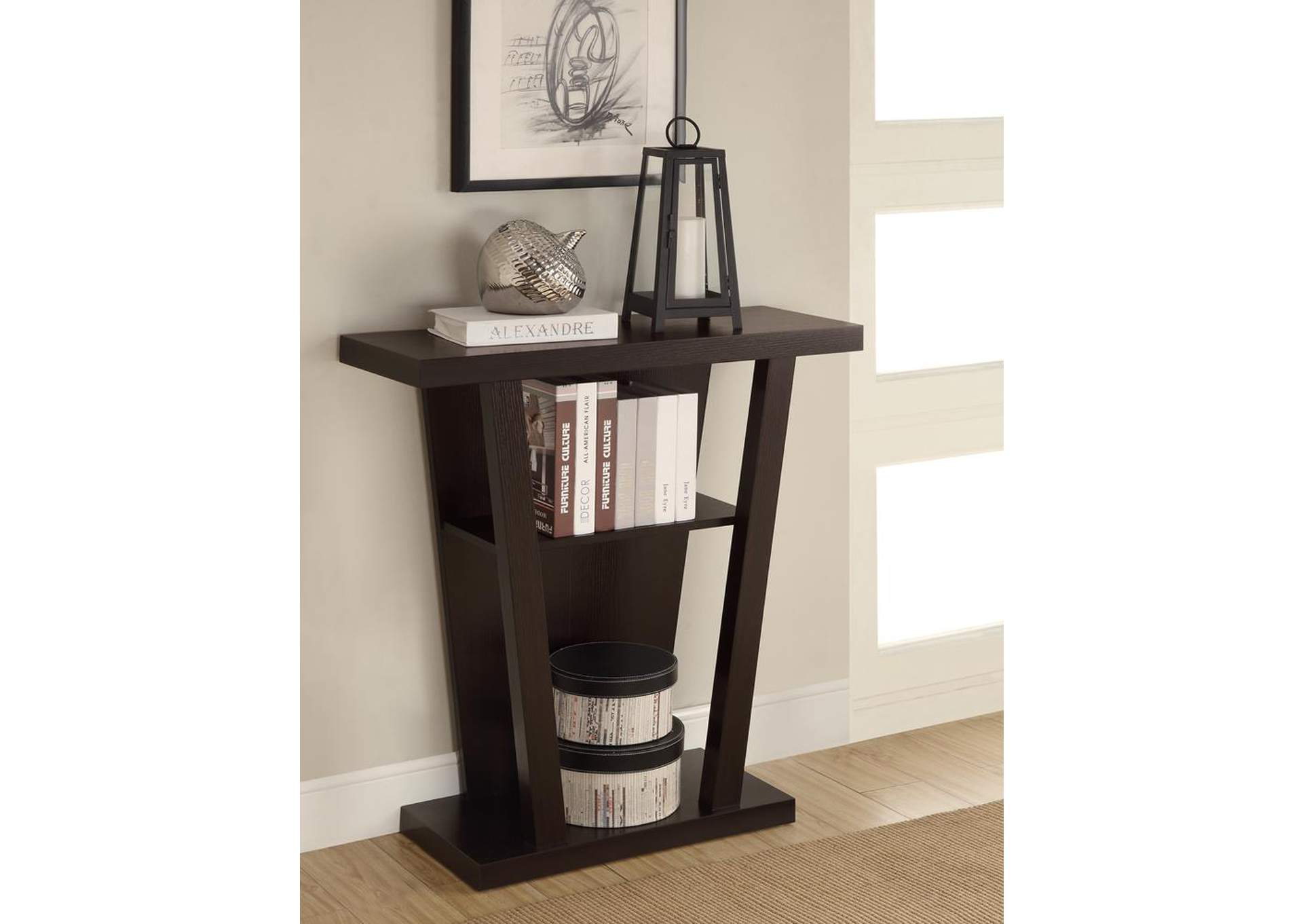Cappuccino Console Table,ABF Coaster Furniture
