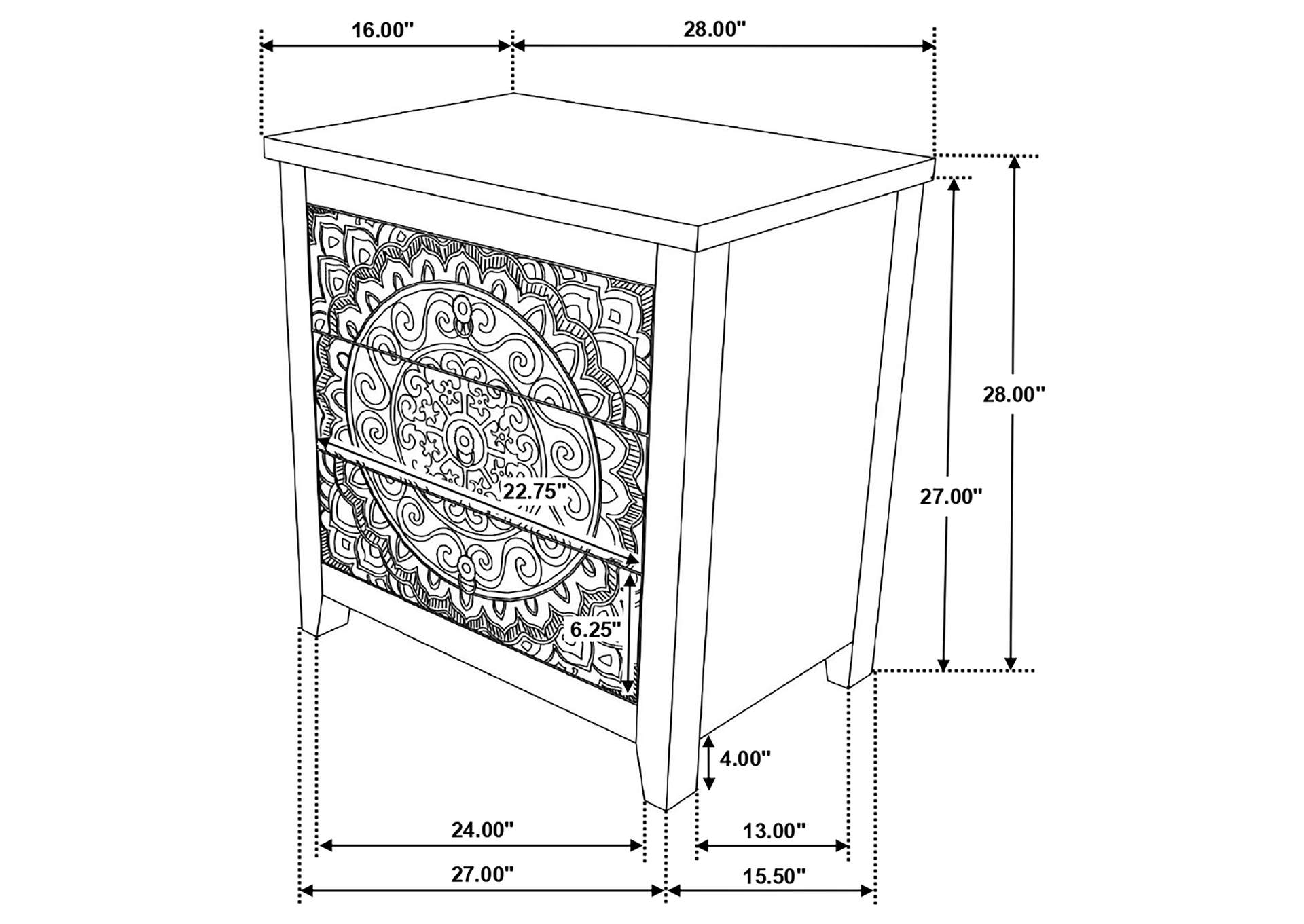 ACCENT CABINET,Coaster Furniture