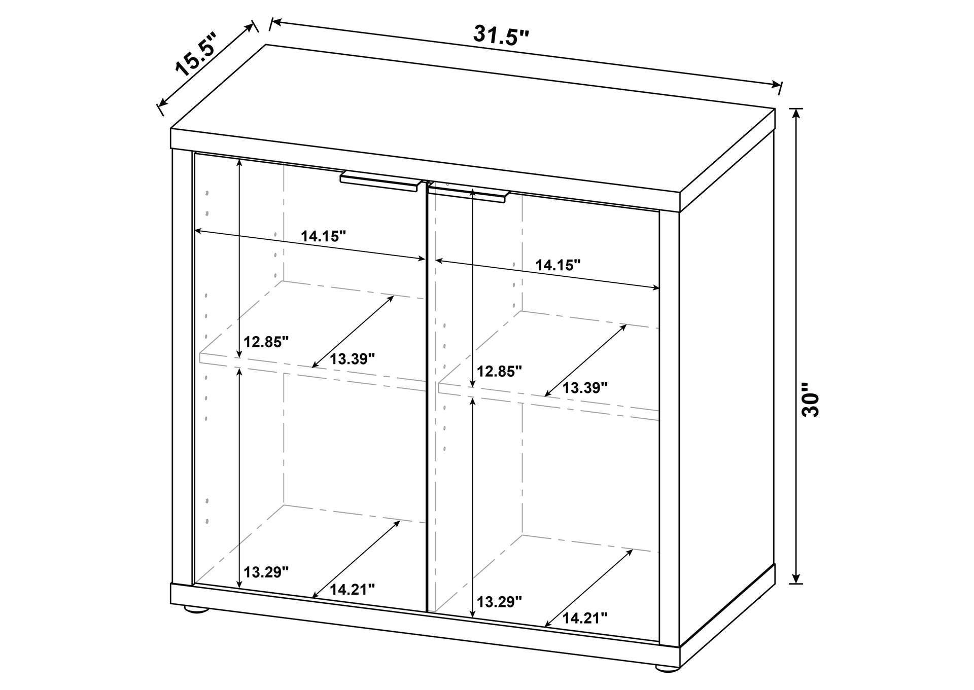 ACCENT CABINET,Coaster Furniture