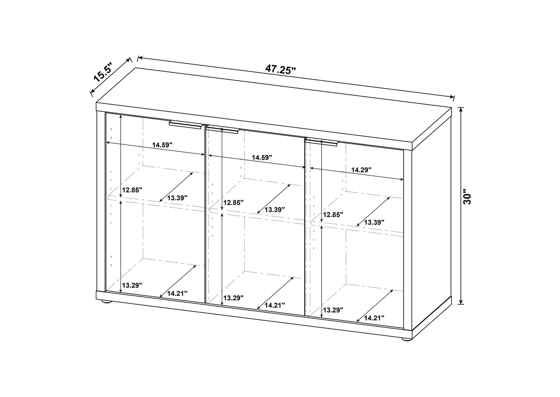 ACCENT CABINET,Coaster Furniture