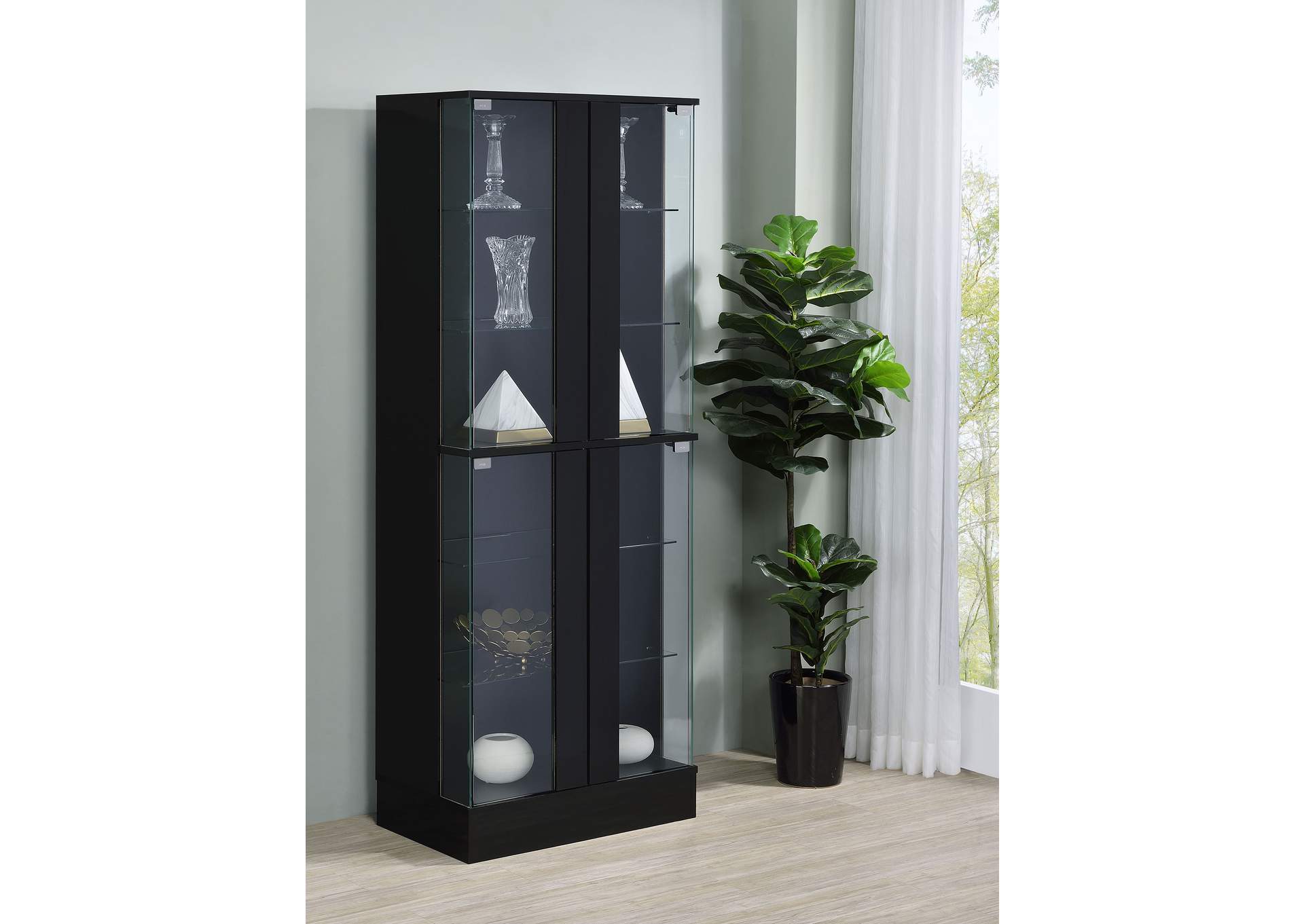 CURIO CABINET,Coaster Furniture