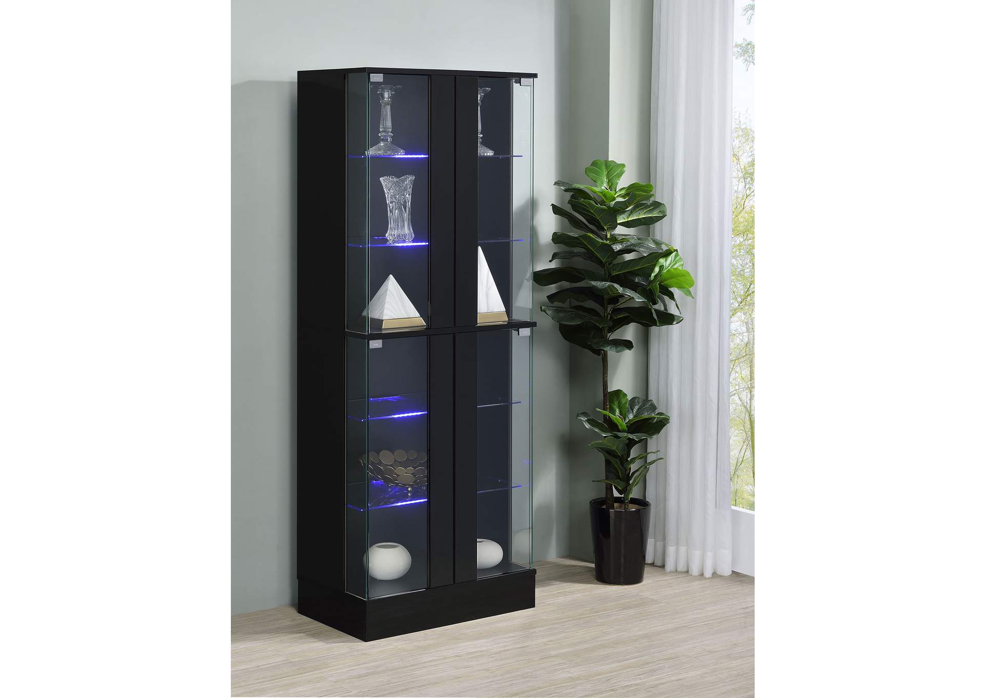 CURIO CABINET,Coaster Furniture