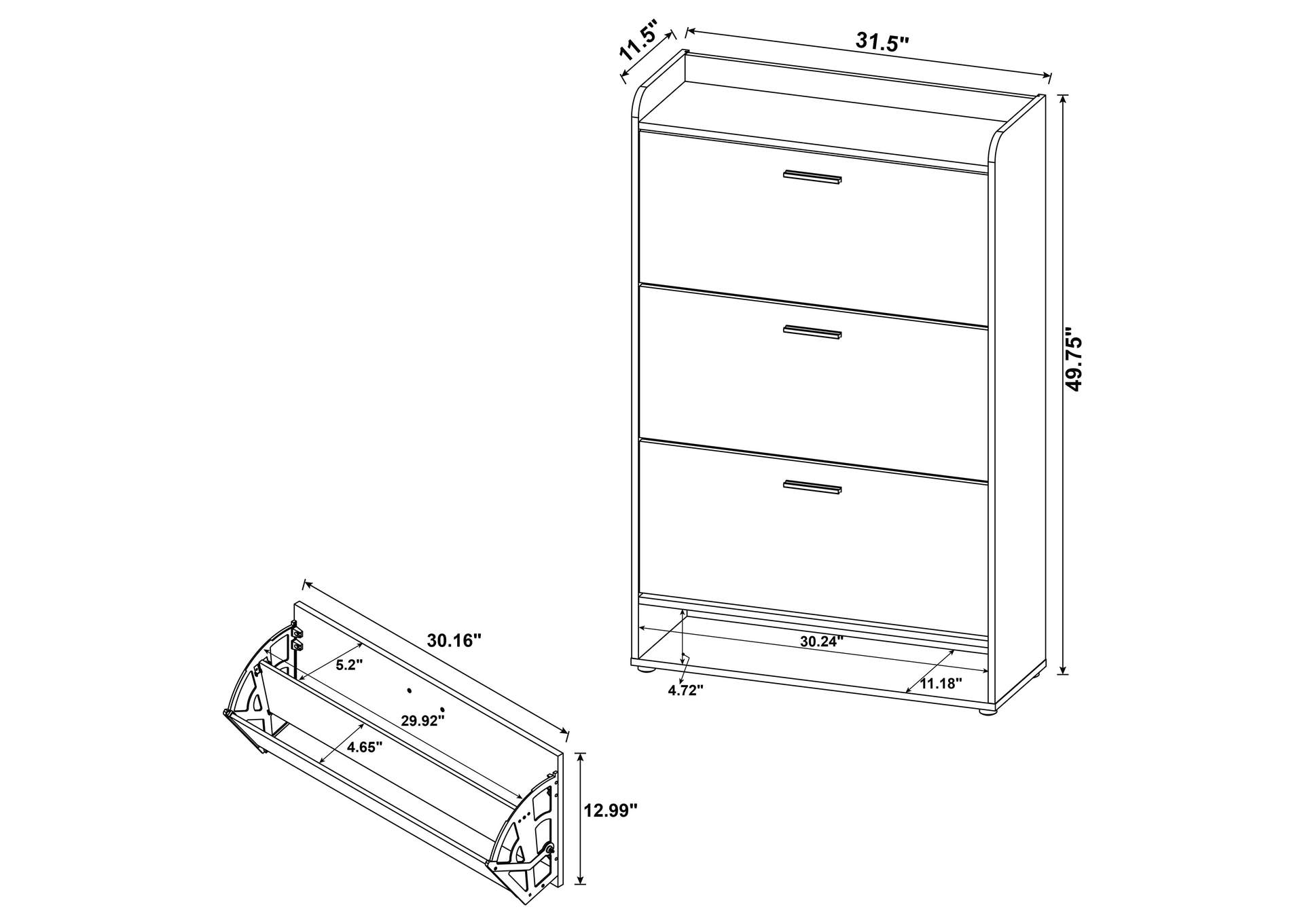 SHOE CABINET,Coaster Furniture