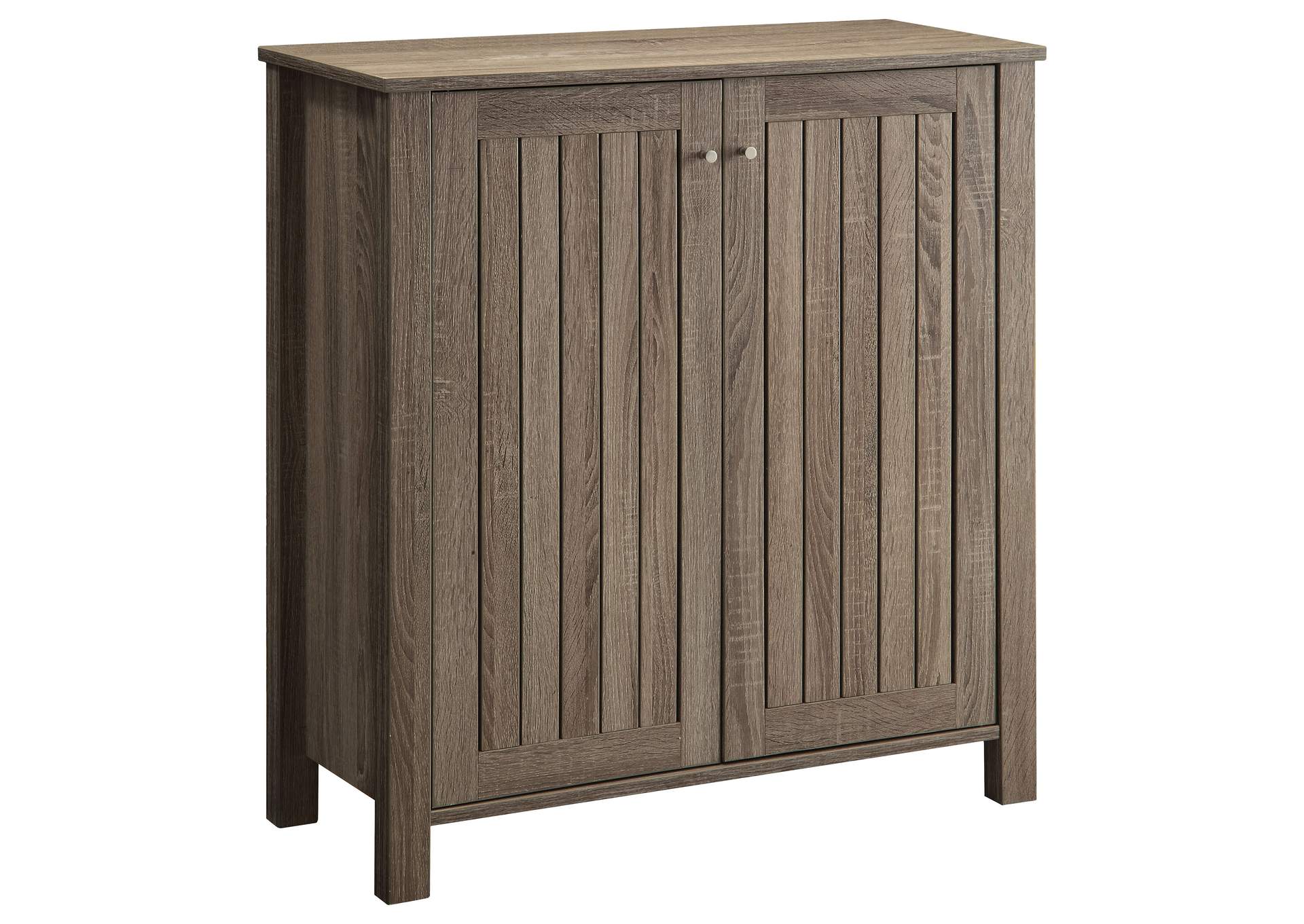 Marisa 4-shelf Shoe Cabinet Dark Taupe,Coaster Furniture