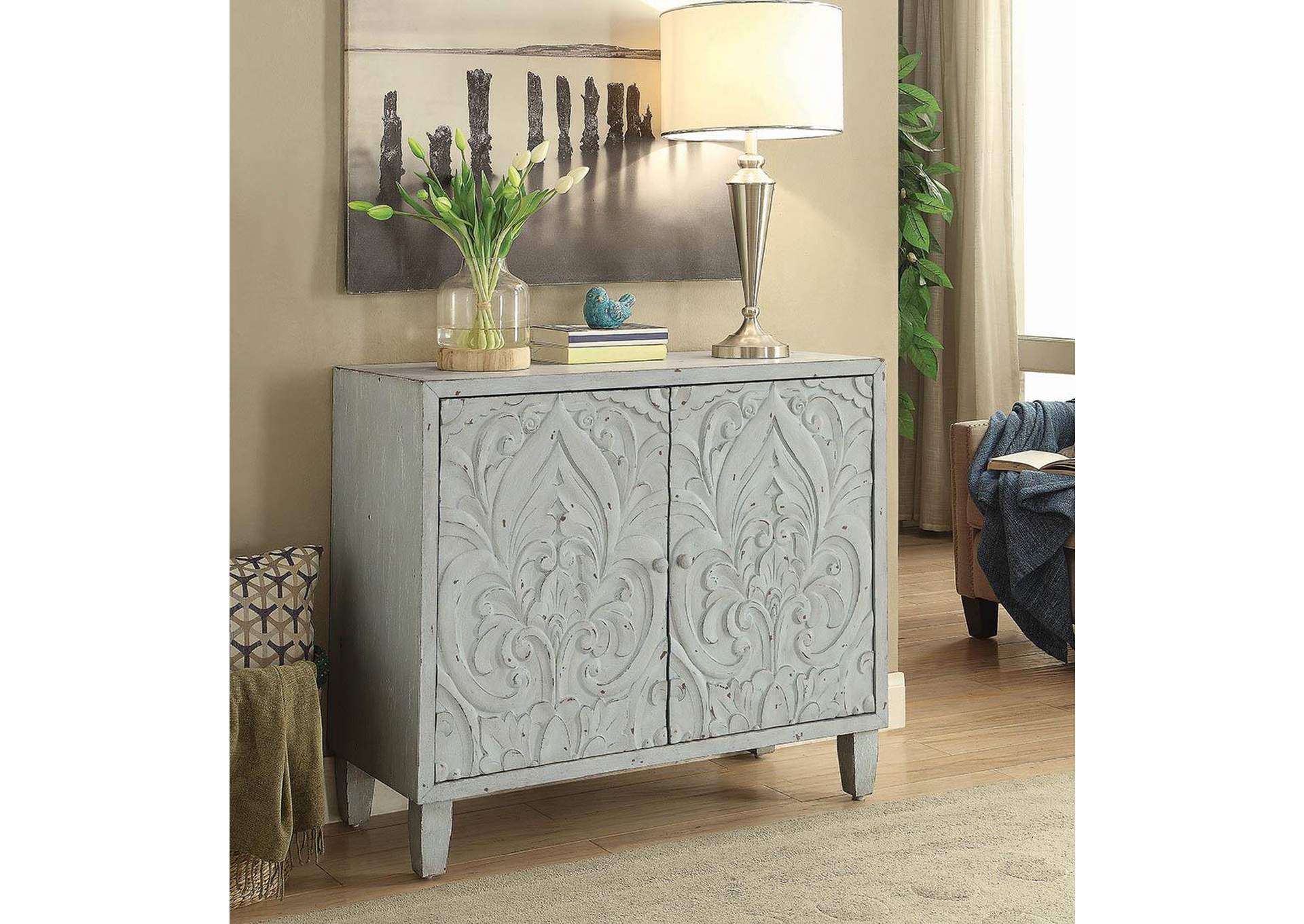 Grey Accent Cabinet,ABF Coaster Furniture