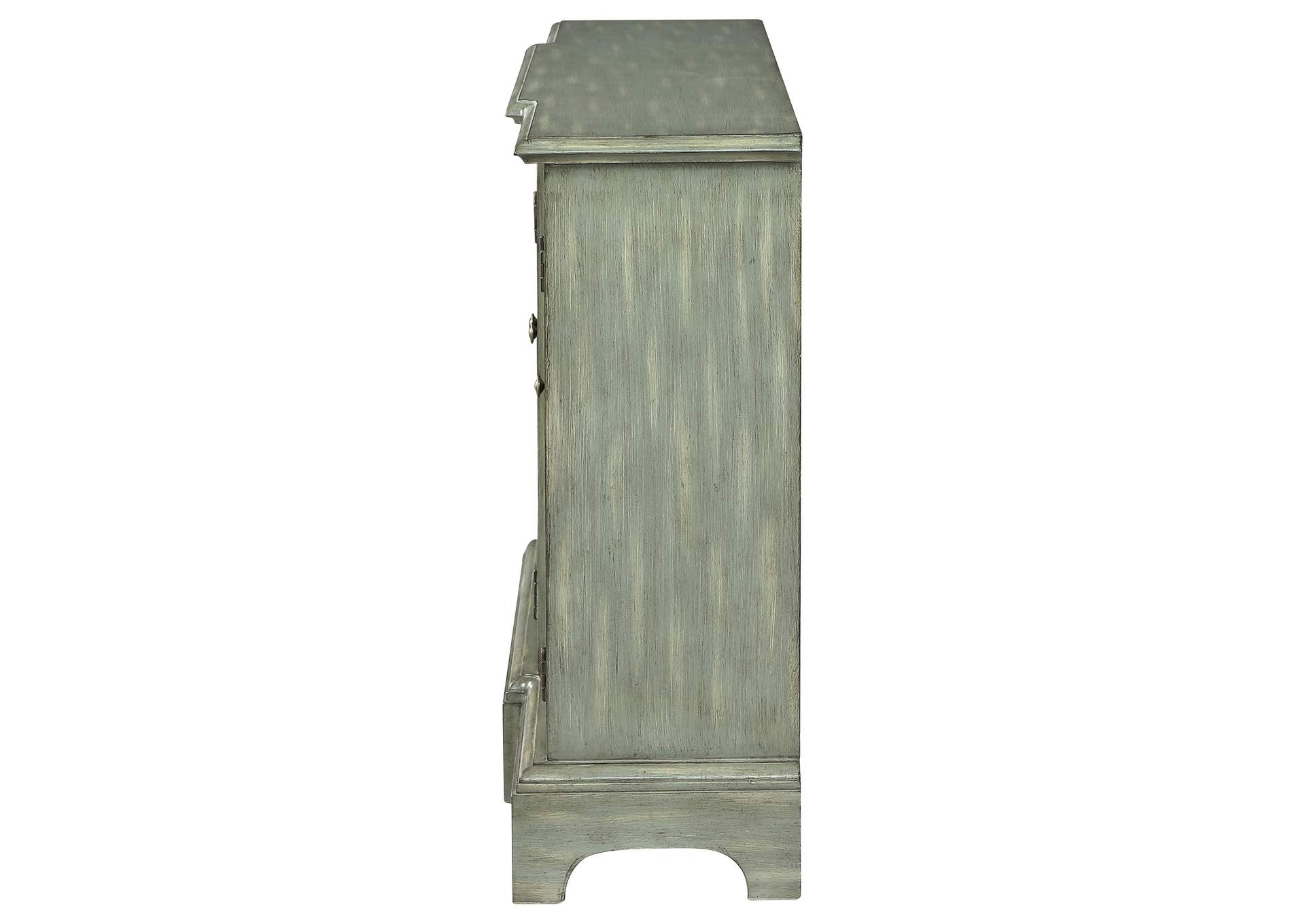 Erigeron 4-door Accent Cabinet Grey,Coaster Furniture