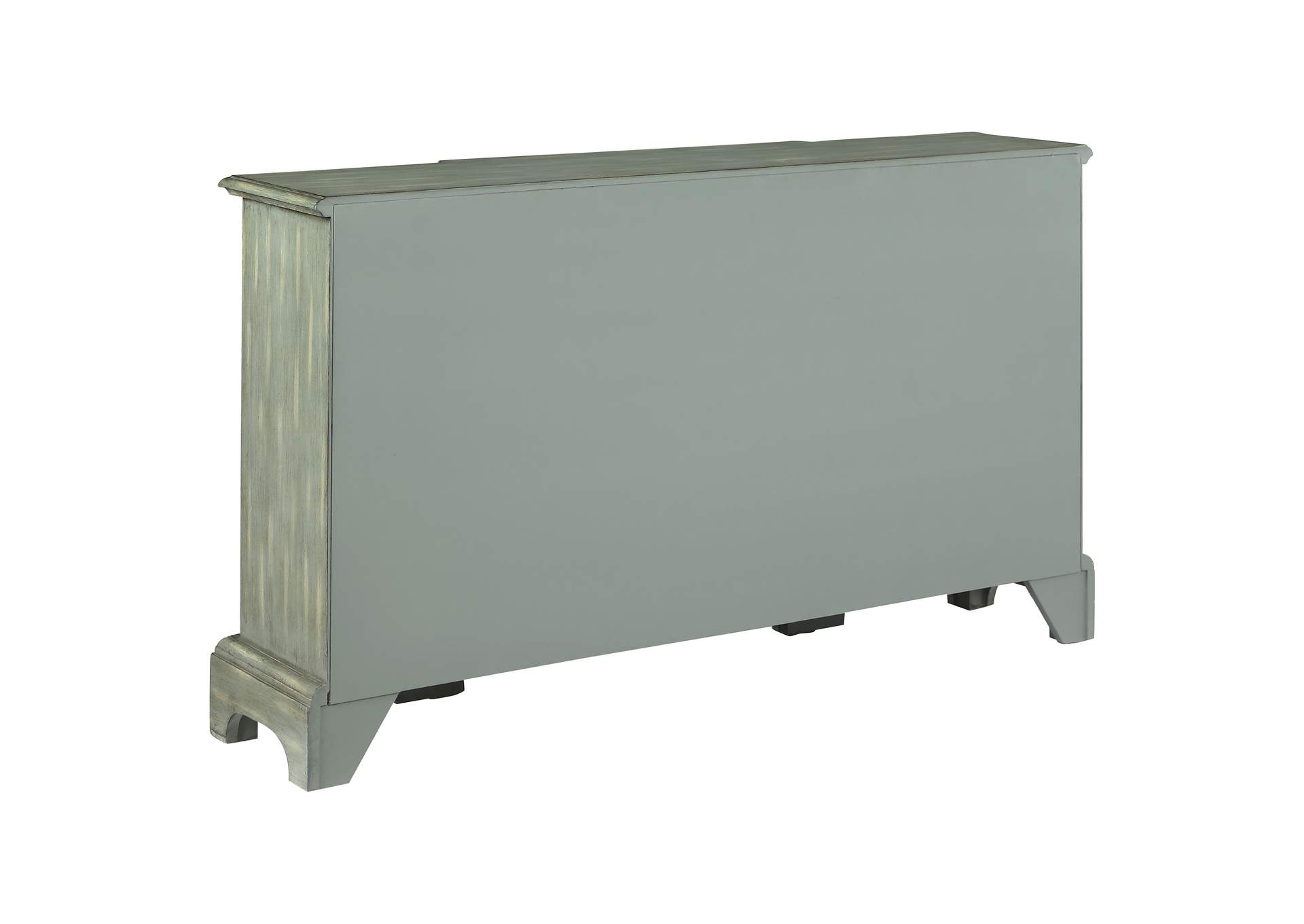 Erigeron 4-door Accent Cabinet Grey,Coaster Furniture