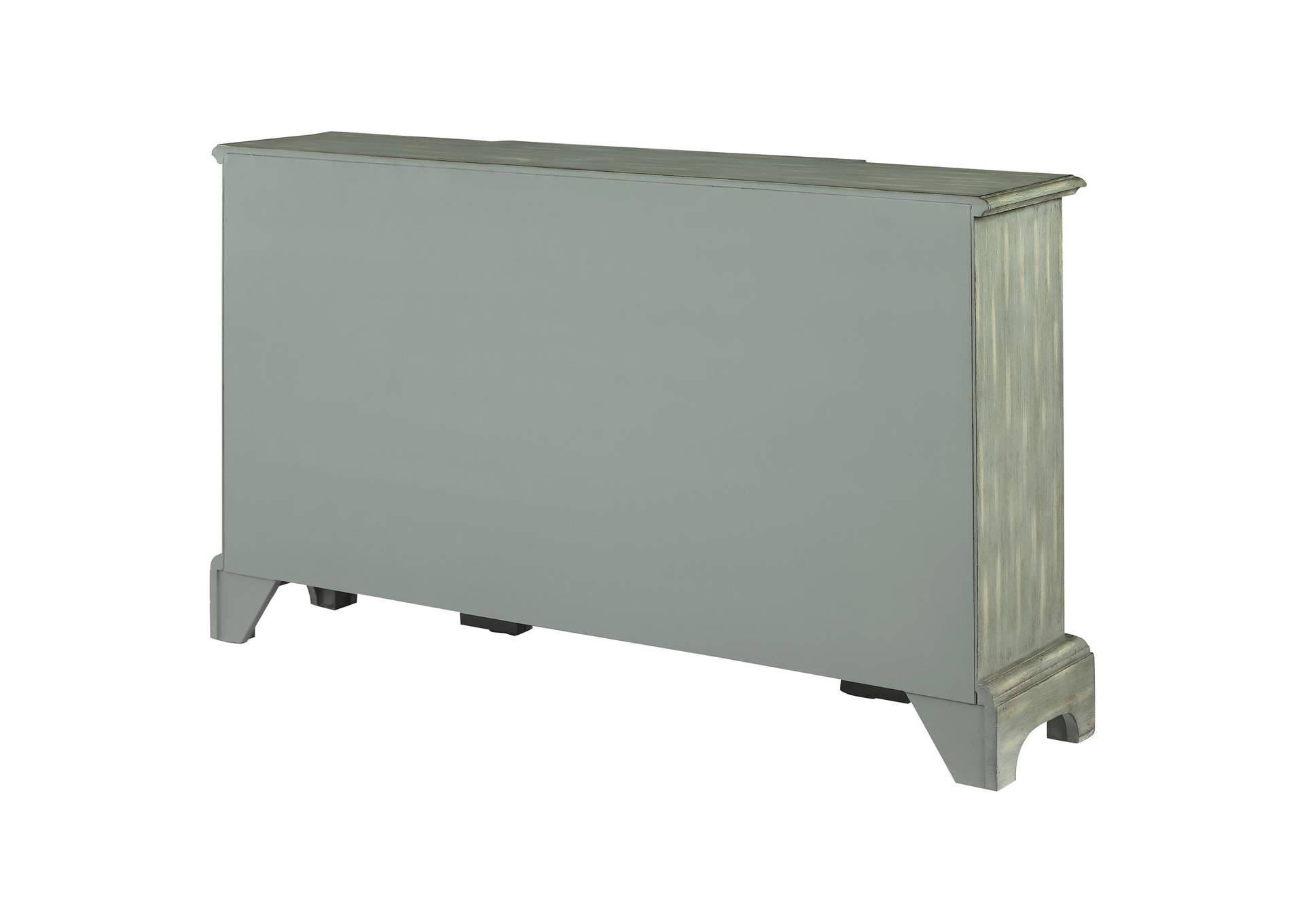 Erigeron 4-door Accent Cabinet Grey,Coaster Furniture