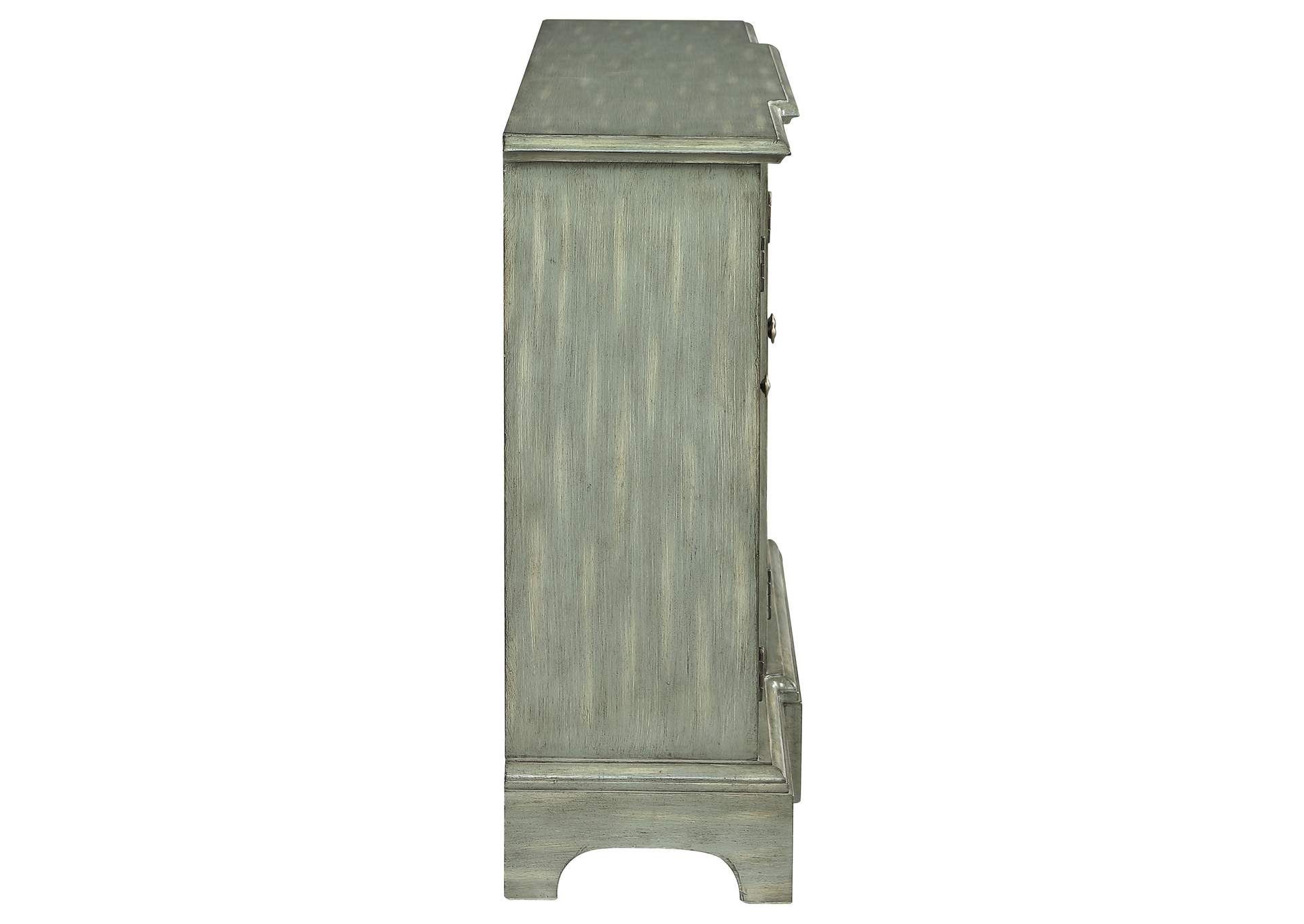 Erigeron 4-door Accent Cabinet Grey,Coaster Furniture