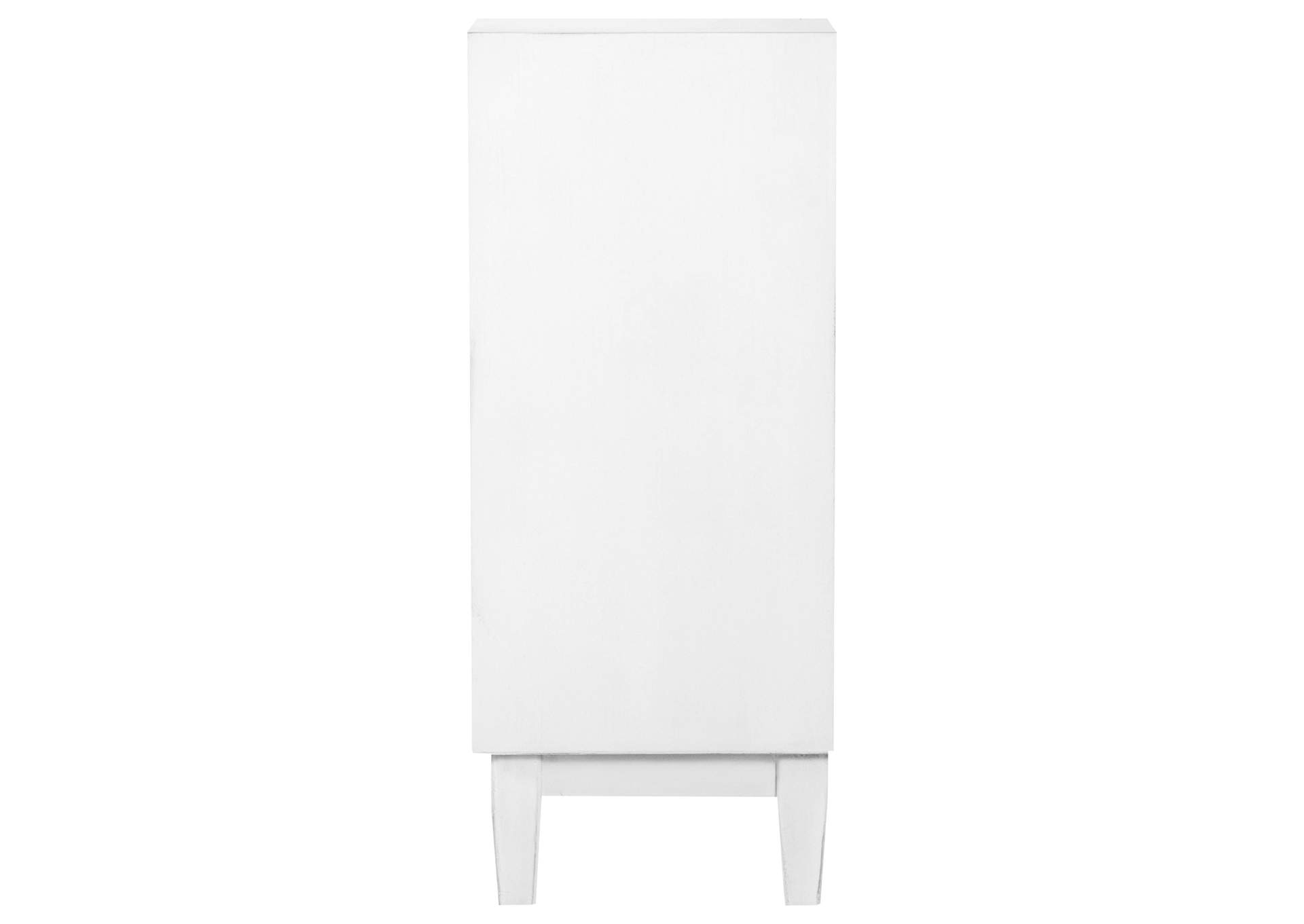 Gambon Rectangular 2-door Accent Cabinet White,Coaster Furniture