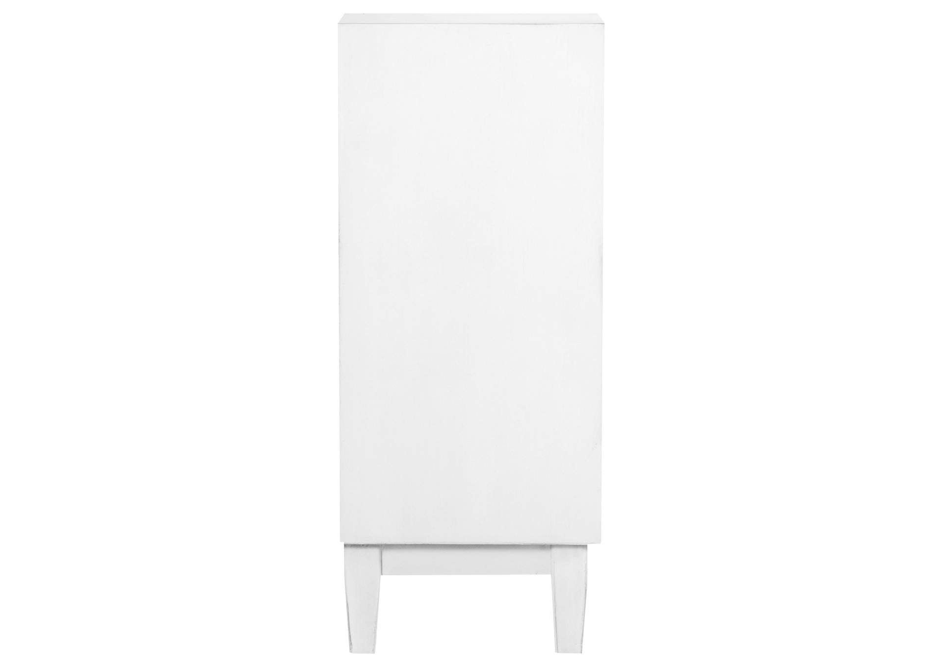 Gambon Rectangular 2-door Accent Cabinet White,Coaster Furniture