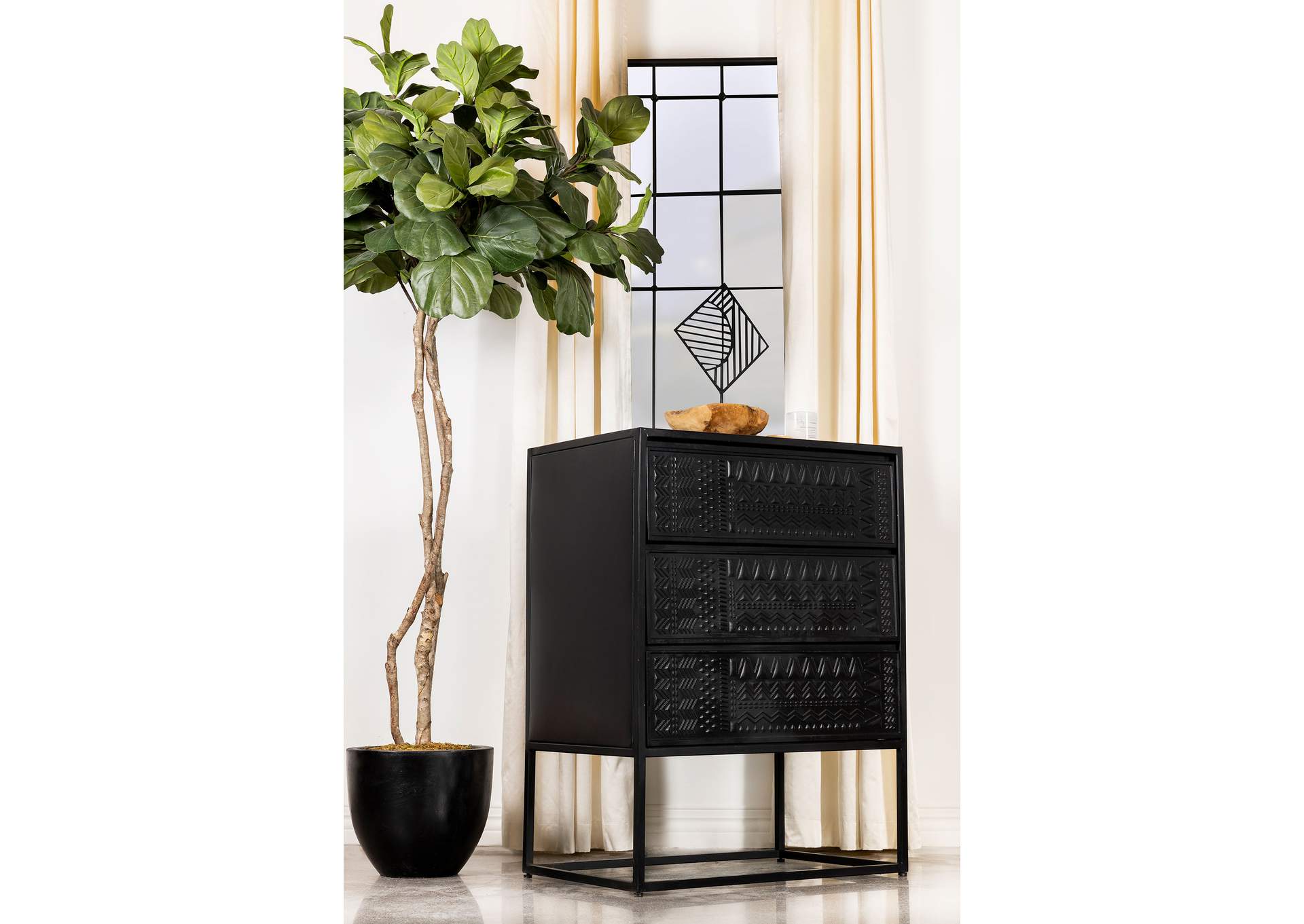 TALL ACCENT CABINET,Coaster Furniture