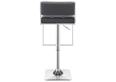 Alameda Adjustable Bar Stool Chrome and Grey,Coaster Furniture