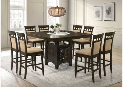 COUNTER HEIGHT TABLE 9 PC SET