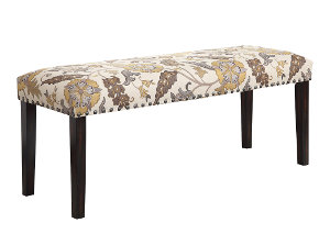 Patterned Bench