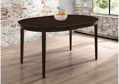 Image for Gabriel Oval Dining Table Cappuccino