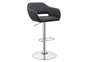 Image for Black Leatherette Bar Stool