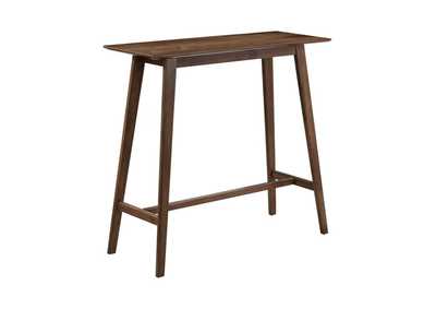 Finnick Rectangular Bar Table Walnut,Coaster Furniture