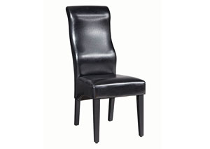 Image for Black Side Chair (Set of 2)