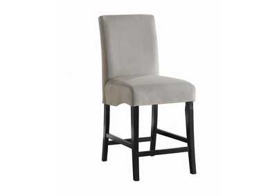 Image for Stanton Grey & Black Barstool (Set of 2)