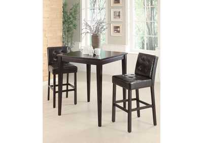 Image for Cappuccino & Cappuccino Bar Chair (Set of 2)