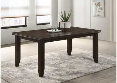 Image for Dalila Rectangular Dining Table Cappuccino