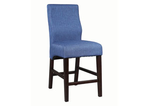 Image for Blue Counter Height Stool (Set of 2)