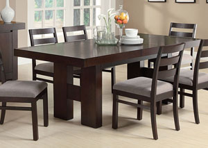 Image for Dabny Cappuccino Dining Table