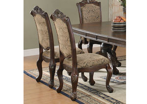 Image for Andrea Tan & Brown Cherry Side Chair (Set of 2)