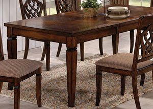 Image for Oak Dining Table w/ Extension Leaf