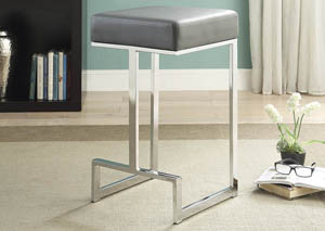 Image for Grey Counter Height Stool