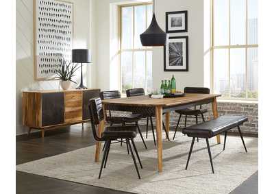 Image for DINING TABLE 6 PC SET