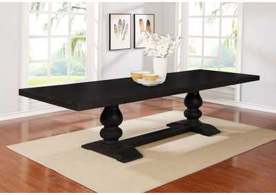 Image for Phelps Rectangular Dining Table Antique Noir