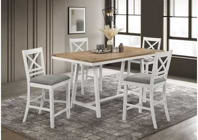 Image for COUNTER HT DINING TABLE 5 PC