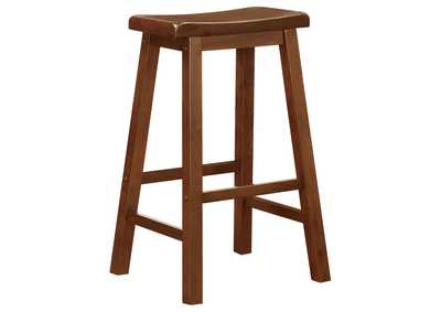 Image for Durant Wooden Bar Stools Chestnut (Set of 2)