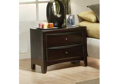 Image for Phoenix Cappuccino Night Stand
