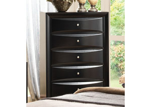 Image for Briana Black Drawer Chest