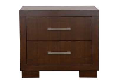 Jessica Bedroom Set with Nightstand Panels Cappuccino,Coaster Furniture