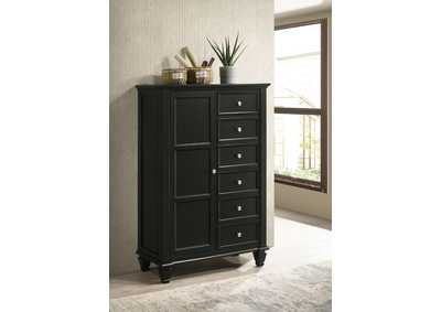 Sandy Beach Man&rsquo;s Chest with Concealed Storage Black