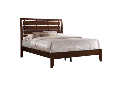 Serenity Eastern King Panel Bed Rich Merlot,Coaster Furniture