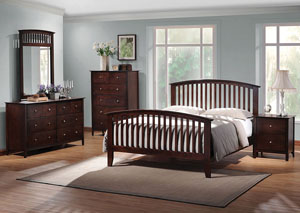 Image for Tia Cappuccino Eastern King Bed