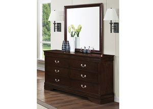 Image for Louis Philippe Cappuccino Dresser