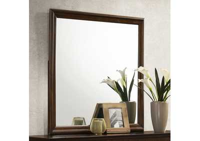 Image for Louis Philippe Square Mirror Cappuccino