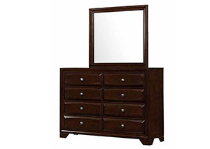 Image for Brown & Cappuccino Dresser
