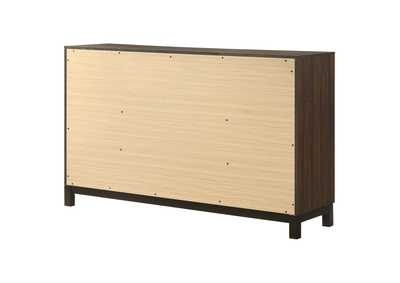 Edmonton 6-drawer Dresser Rustic Tobacco,Coaster Furniture