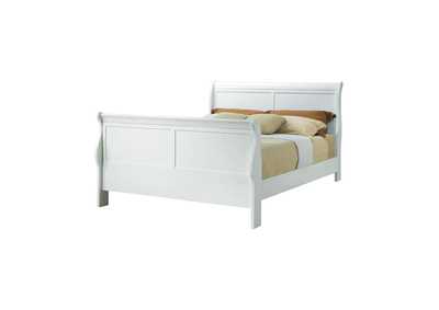 Image for Louis Philippe Traditional Youth White Full Bed