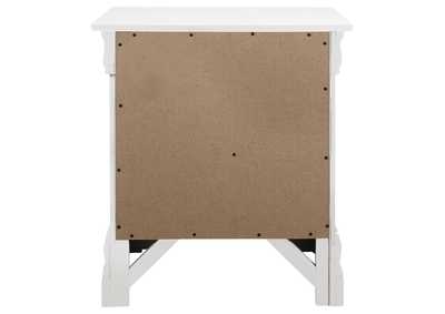 Louis Philippe 2-drawer Nightstand White,Coaster Furniture