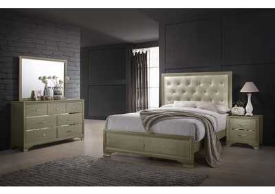 Image for Beaumont Bedroom Set Metallic Champagne