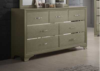 Image for Beaumont 7-drawer Rectangular Dresser Champagne