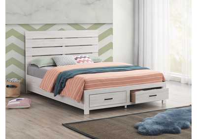 Image for Brantford Eastern King Storage Bed Coastal White